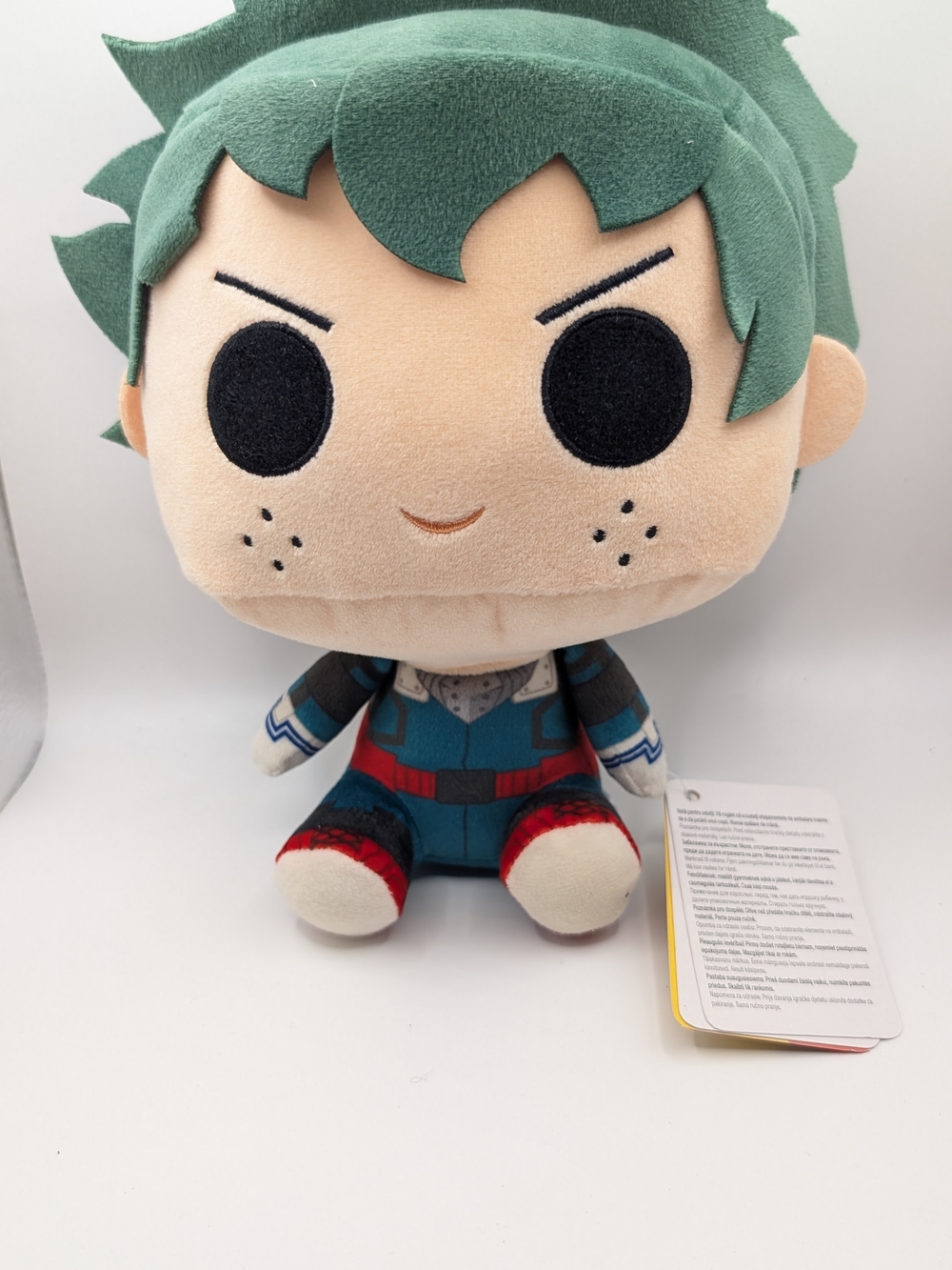 Green Hero Character Plush Toy - Soft Stuffed Doll